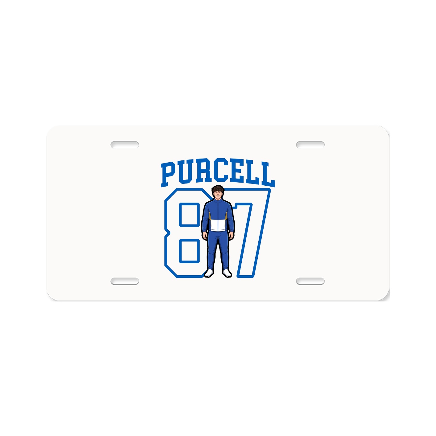License Plate — Shirsey in Classic