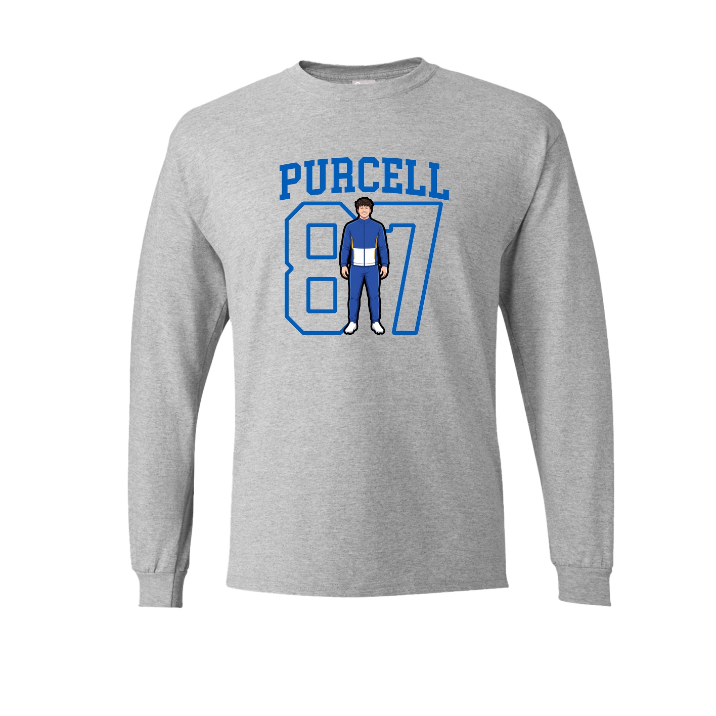 Long Sleeve Tee — Shirsey in Grey