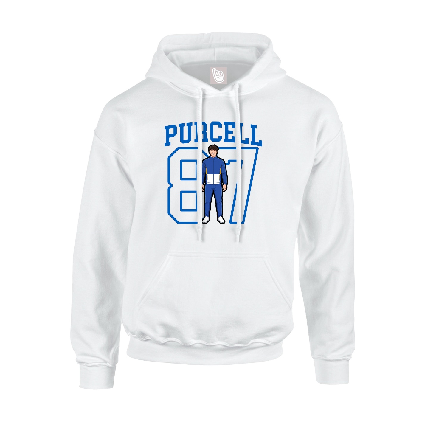 Youth Hoodie — Shirsey in White
