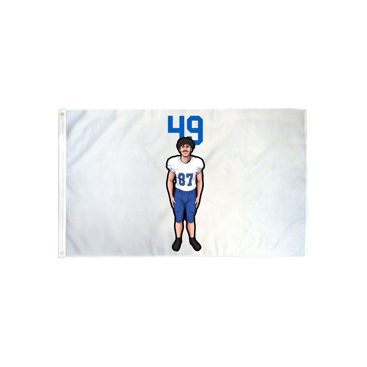 3x5 Flag — Number Top in Classic