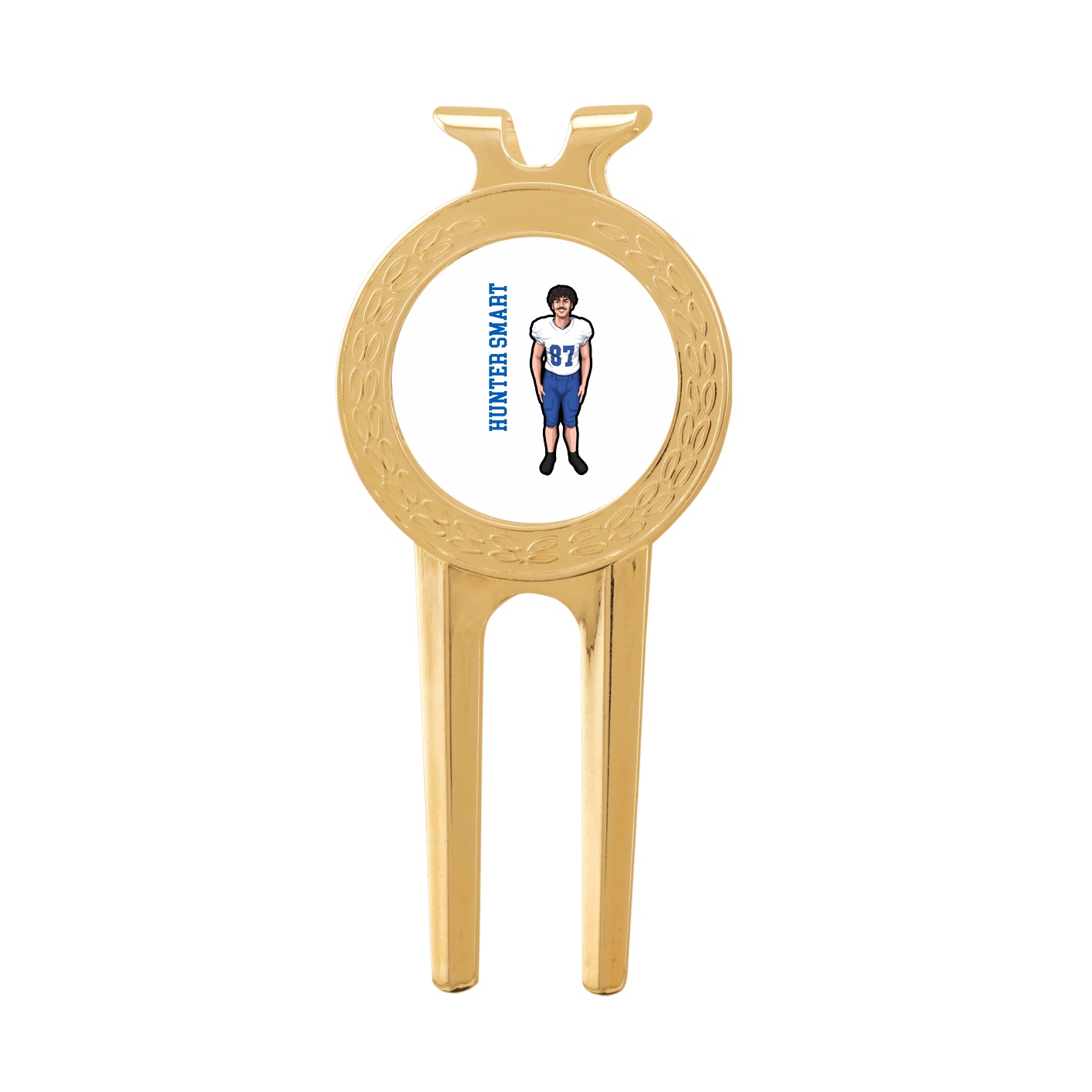 Divot Tool with Ball Marker — Name Vertical in Classic