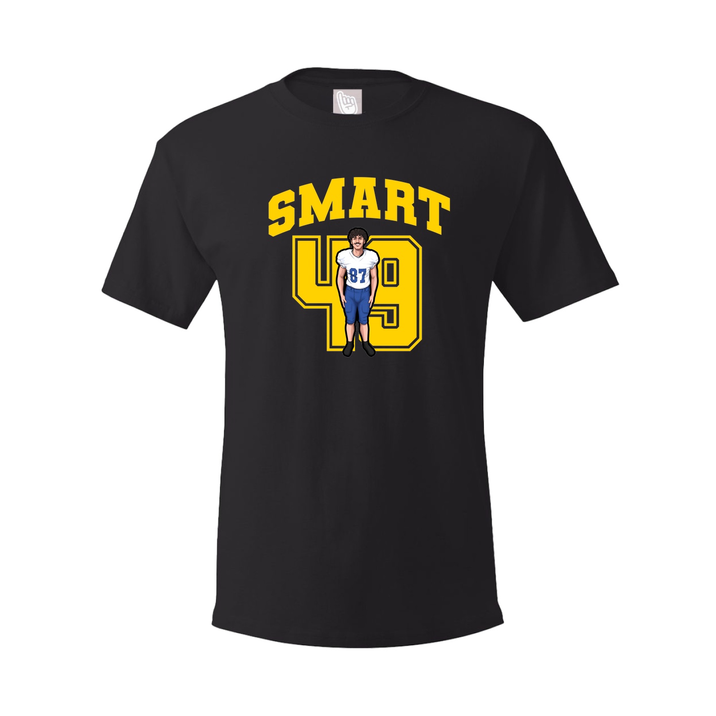 Youth Tee — Number in Black
