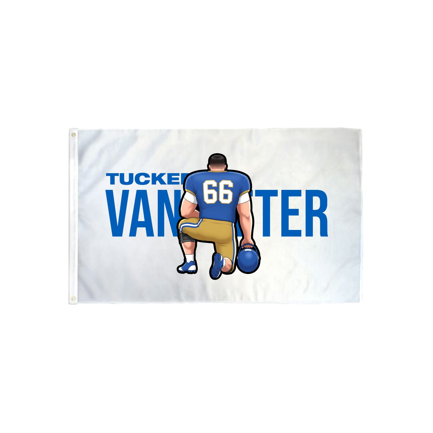 3x5 Flag — Player Name in Classic