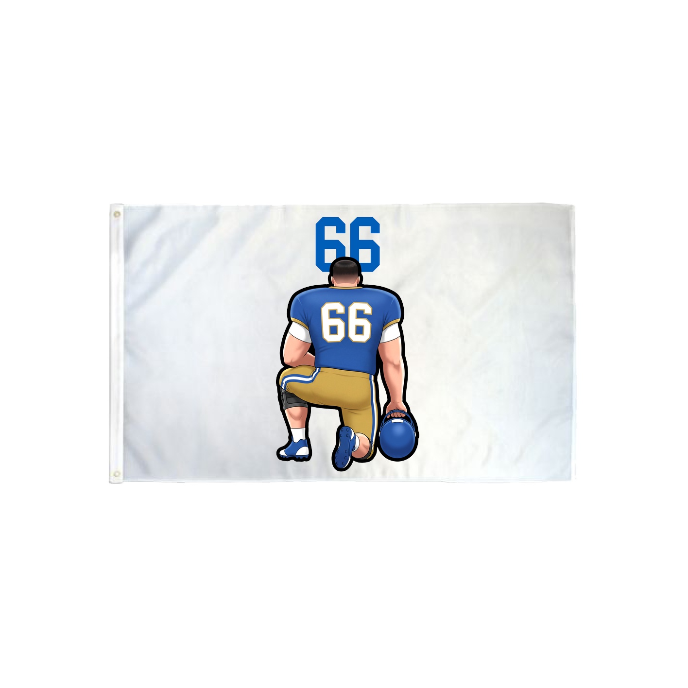 3x5 Flag — Number Top in Classic