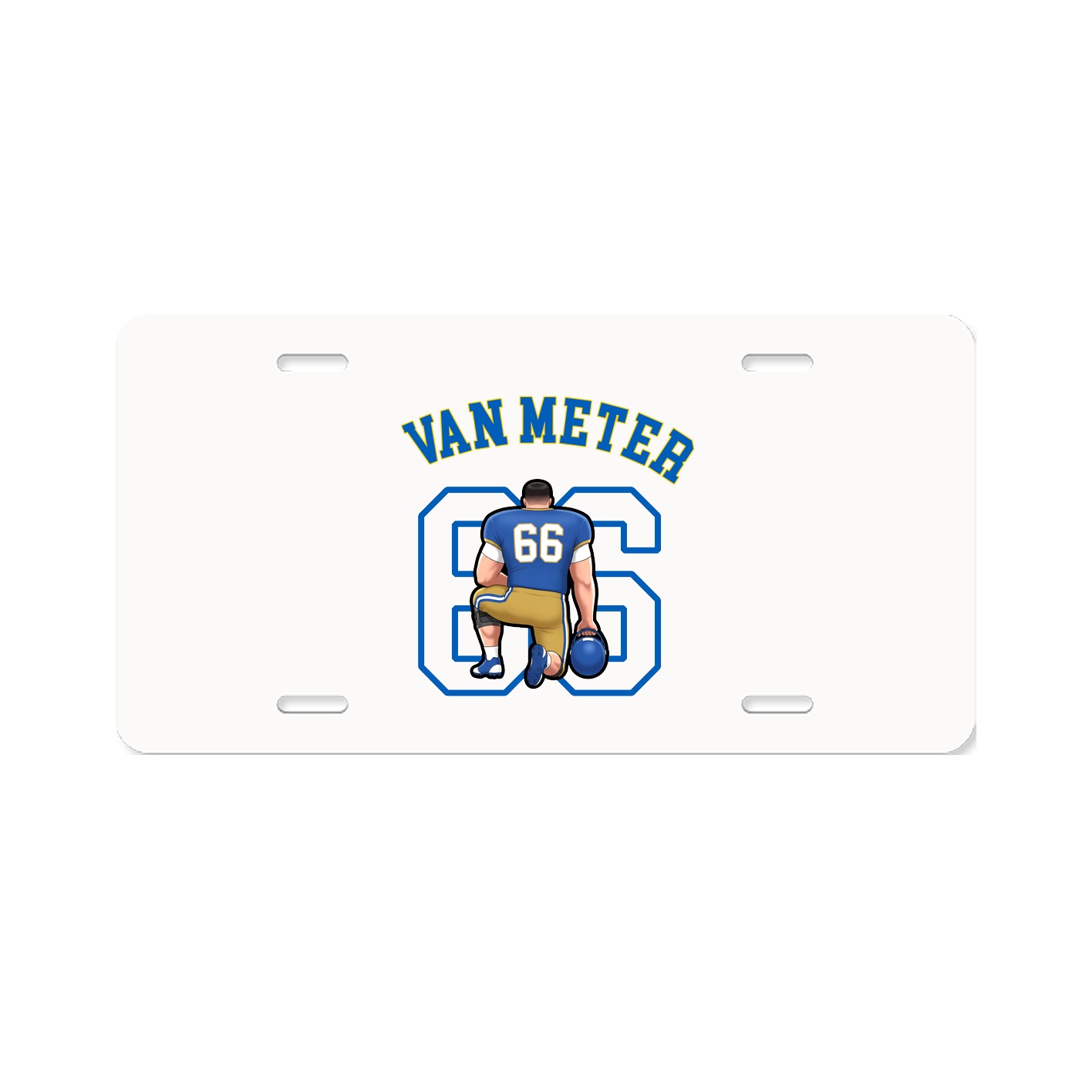 License Plate — Shirsey Arch in Classic