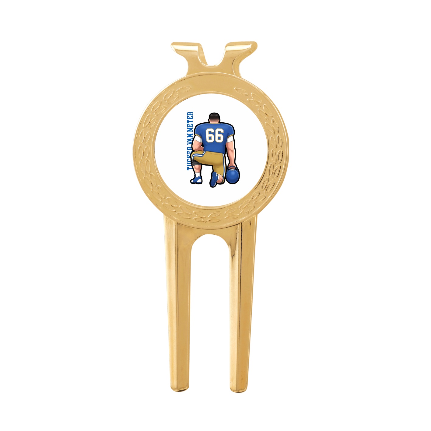 Divot Tool with Ball Marker — Name Vertical in Classic