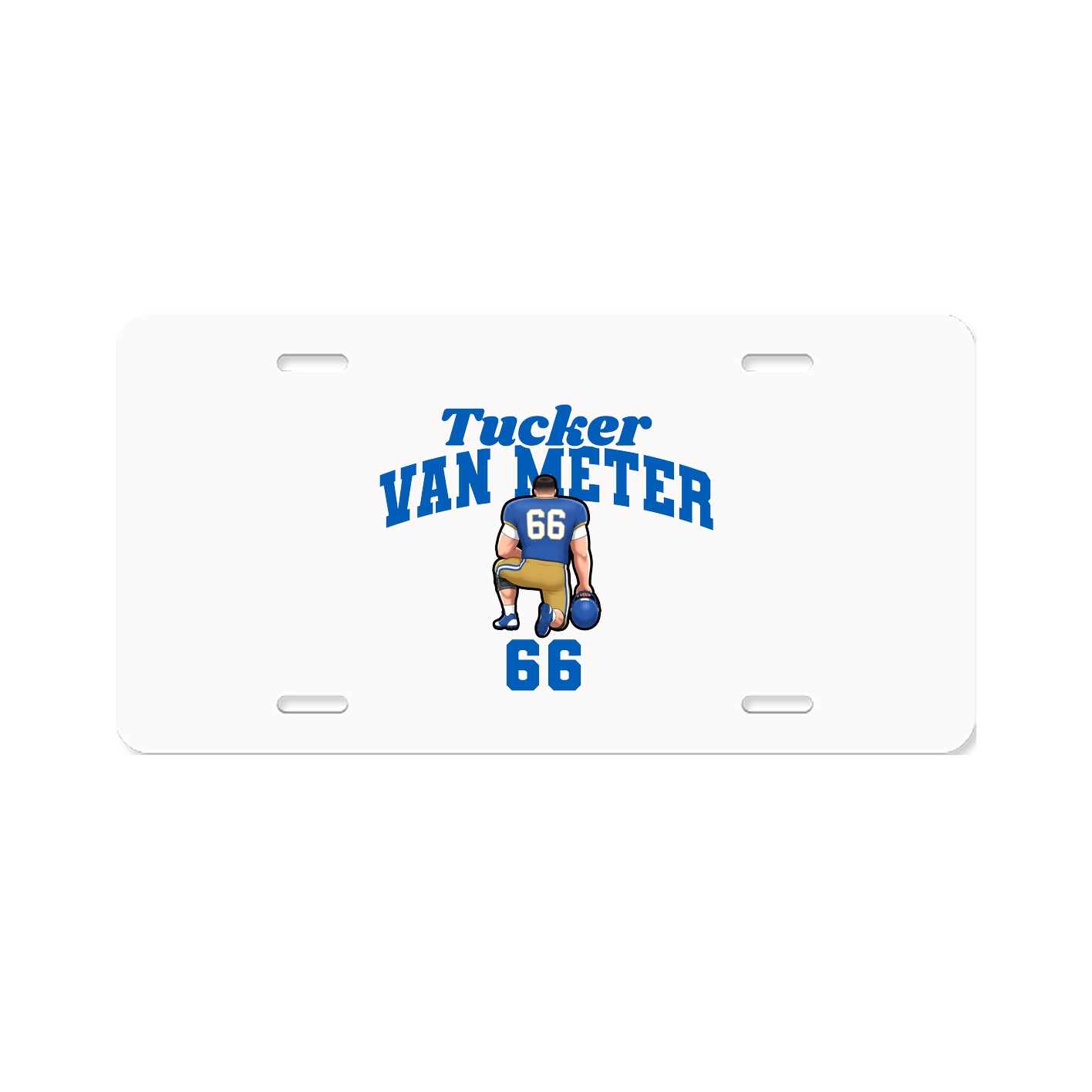License Plate — Signature Arch in Classic