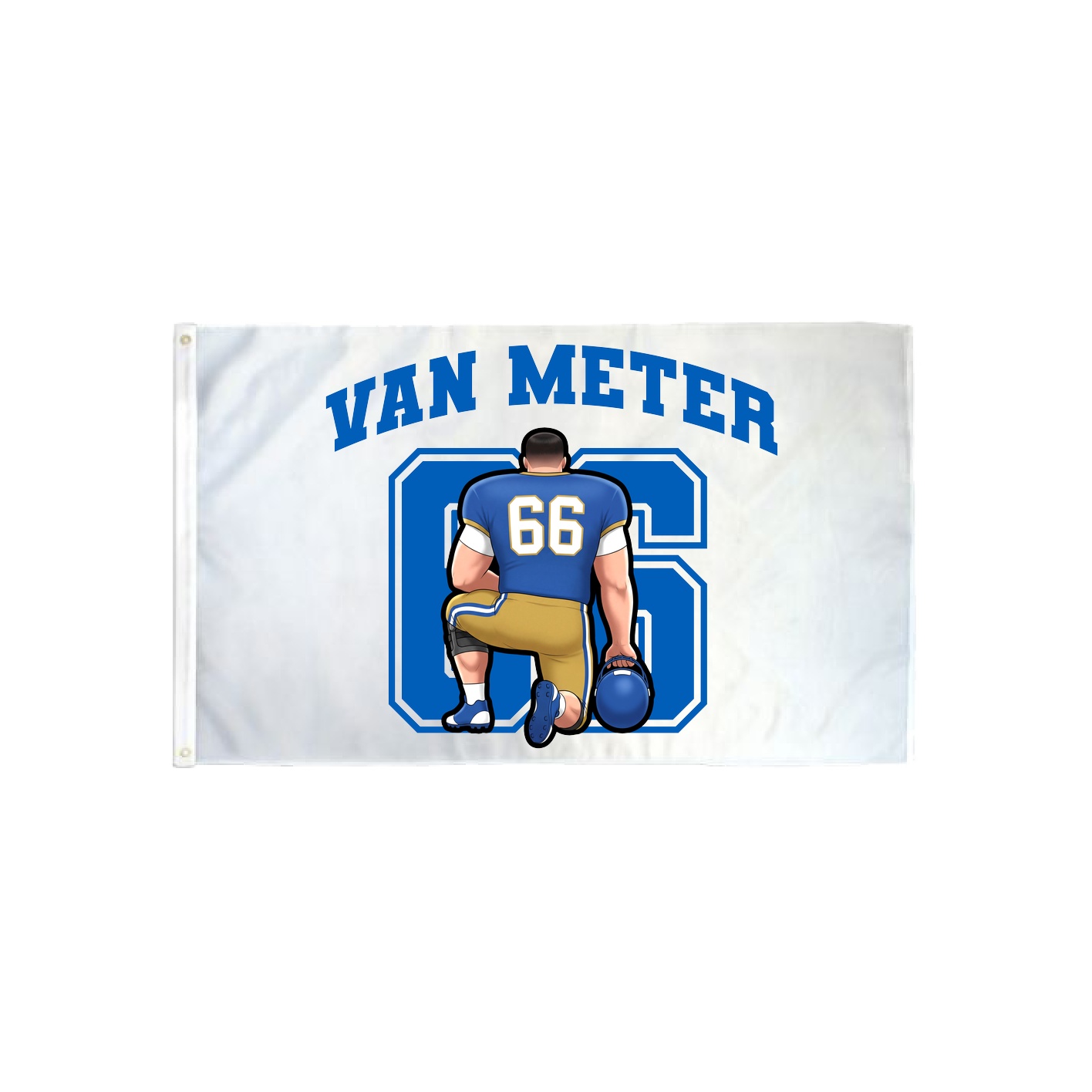 3x5 Flag — Number in Classic