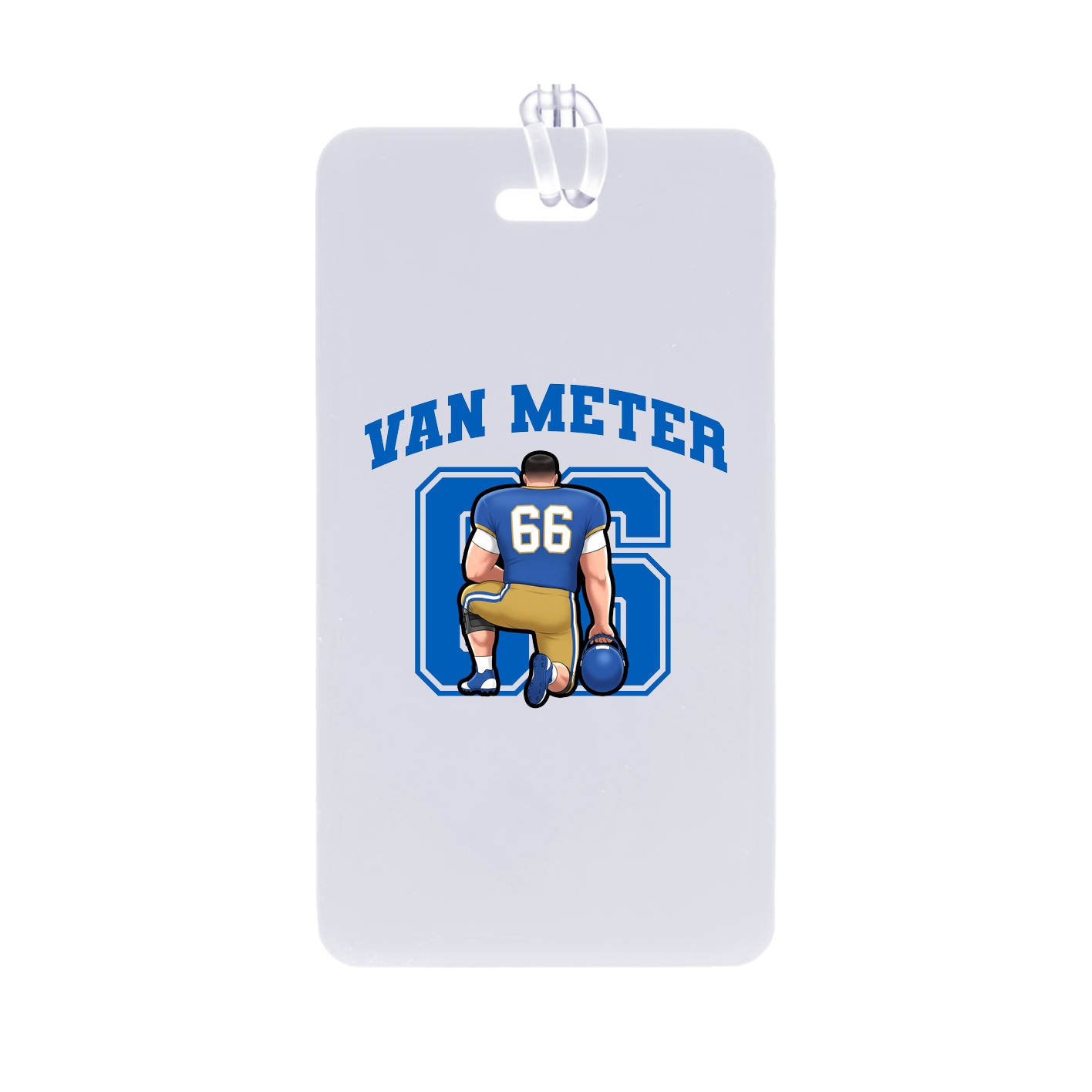 Bag Tag — Number in Classic