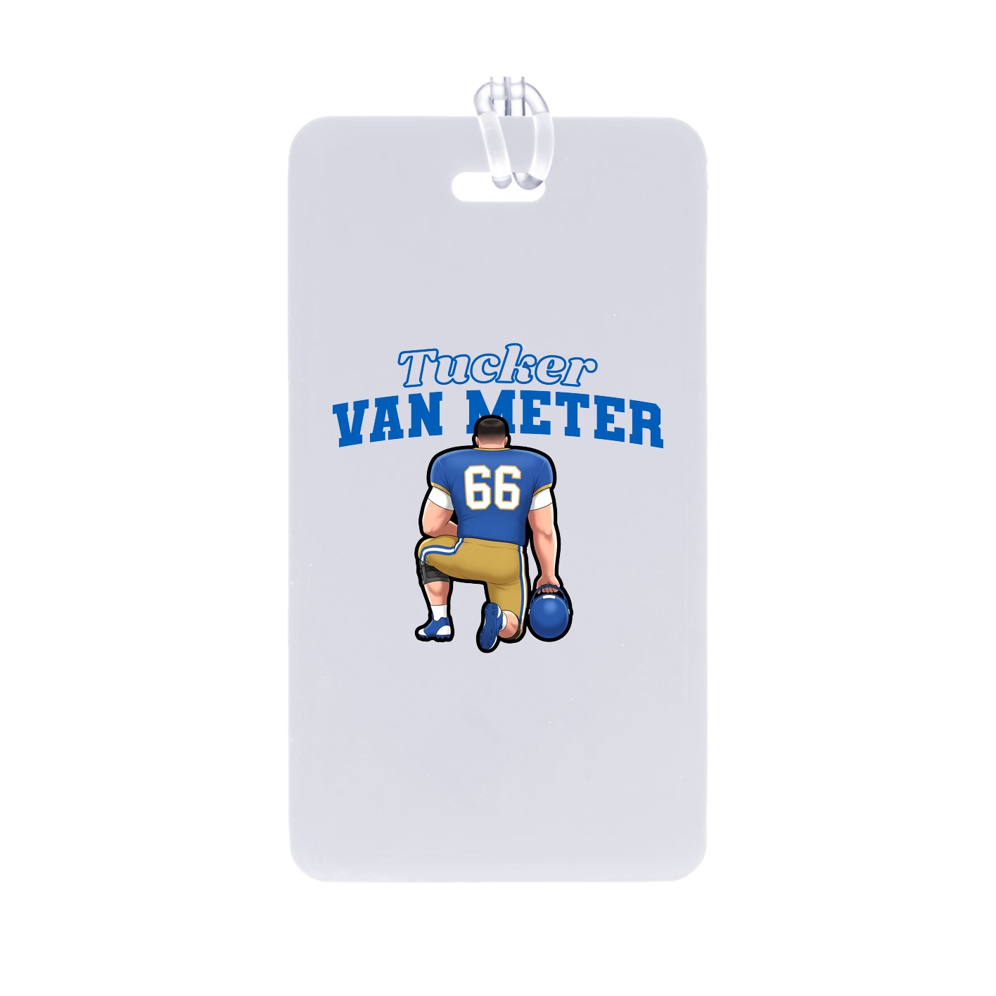 Bag Tag — Name Arch in Classic