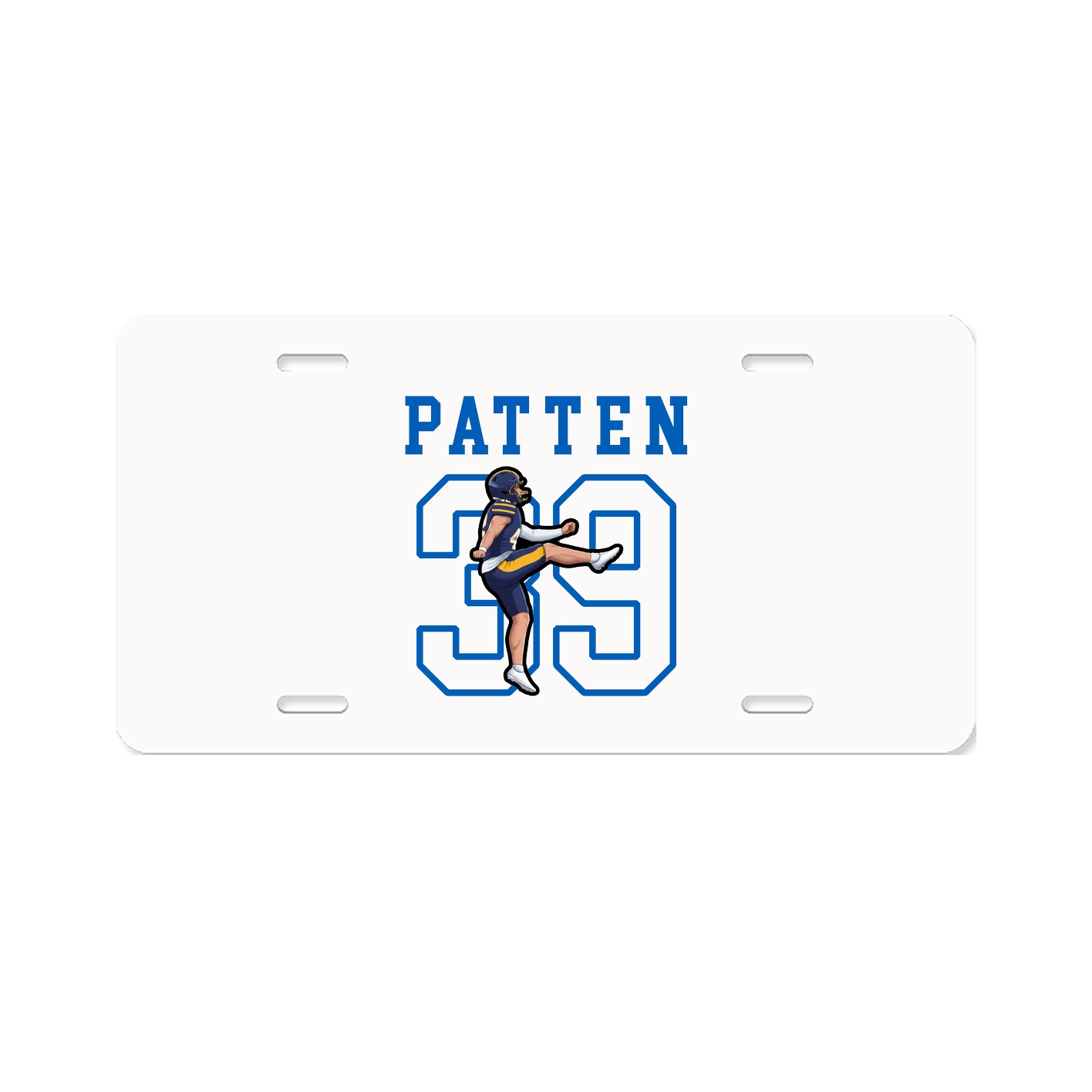 License Plate — Shirsey in Classic