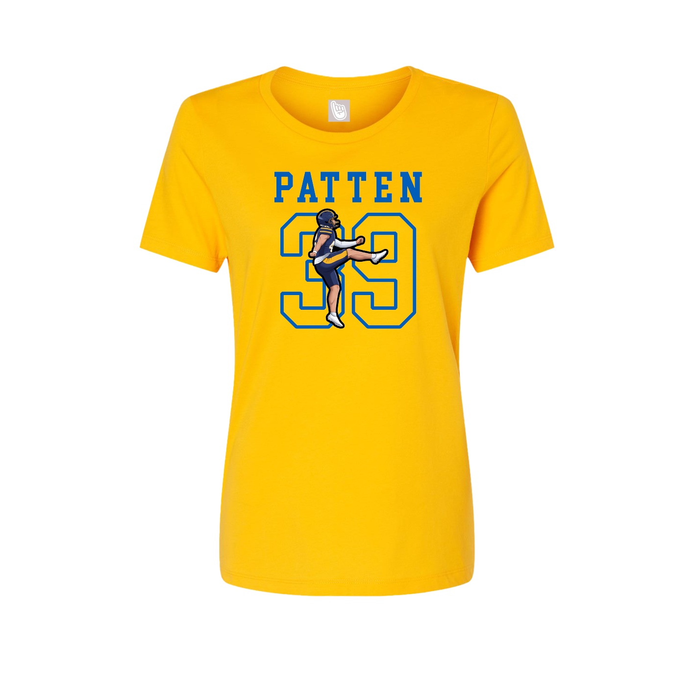 Fitted Women's Tee — Shirsey in Gold