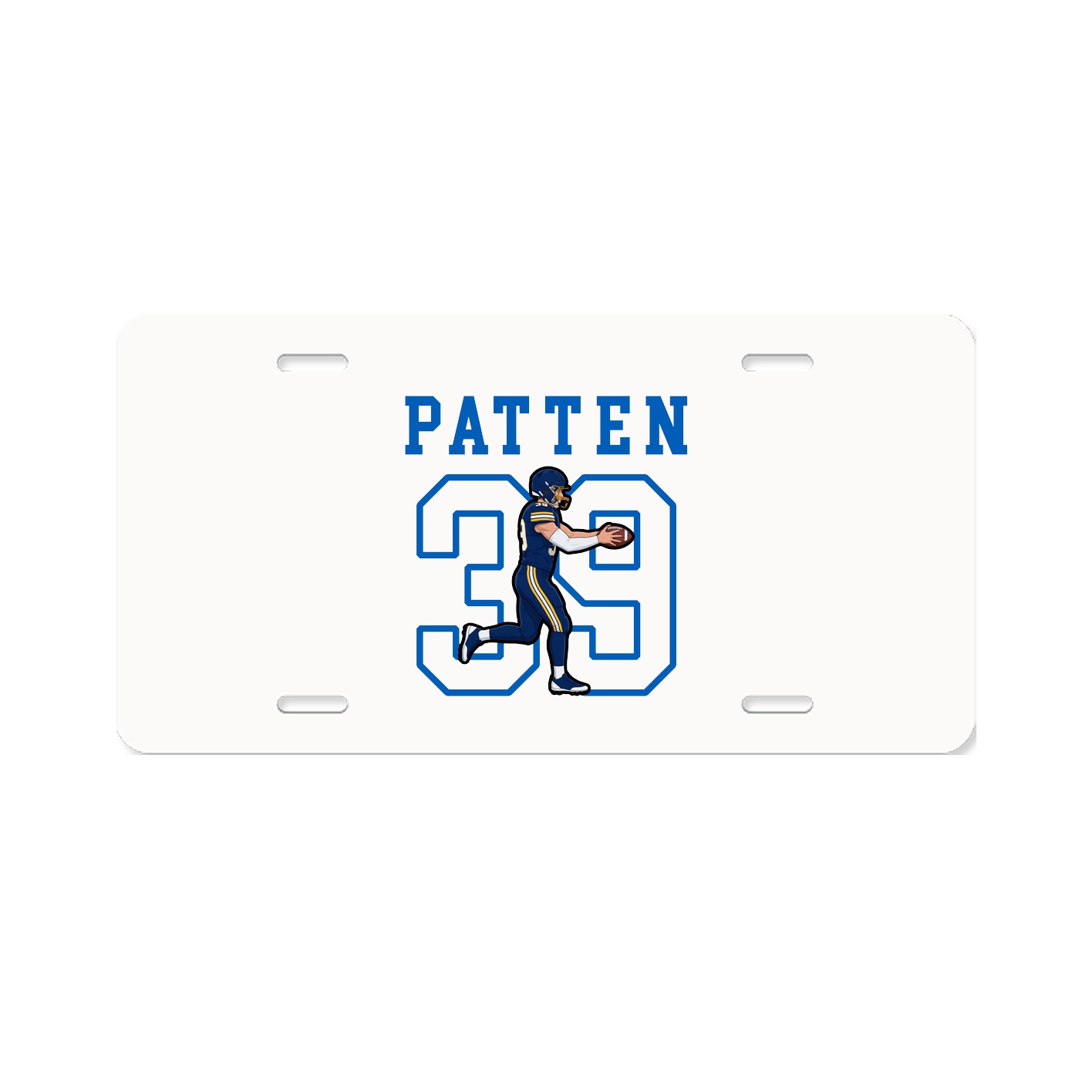 License Plate — Shirsey in Classic