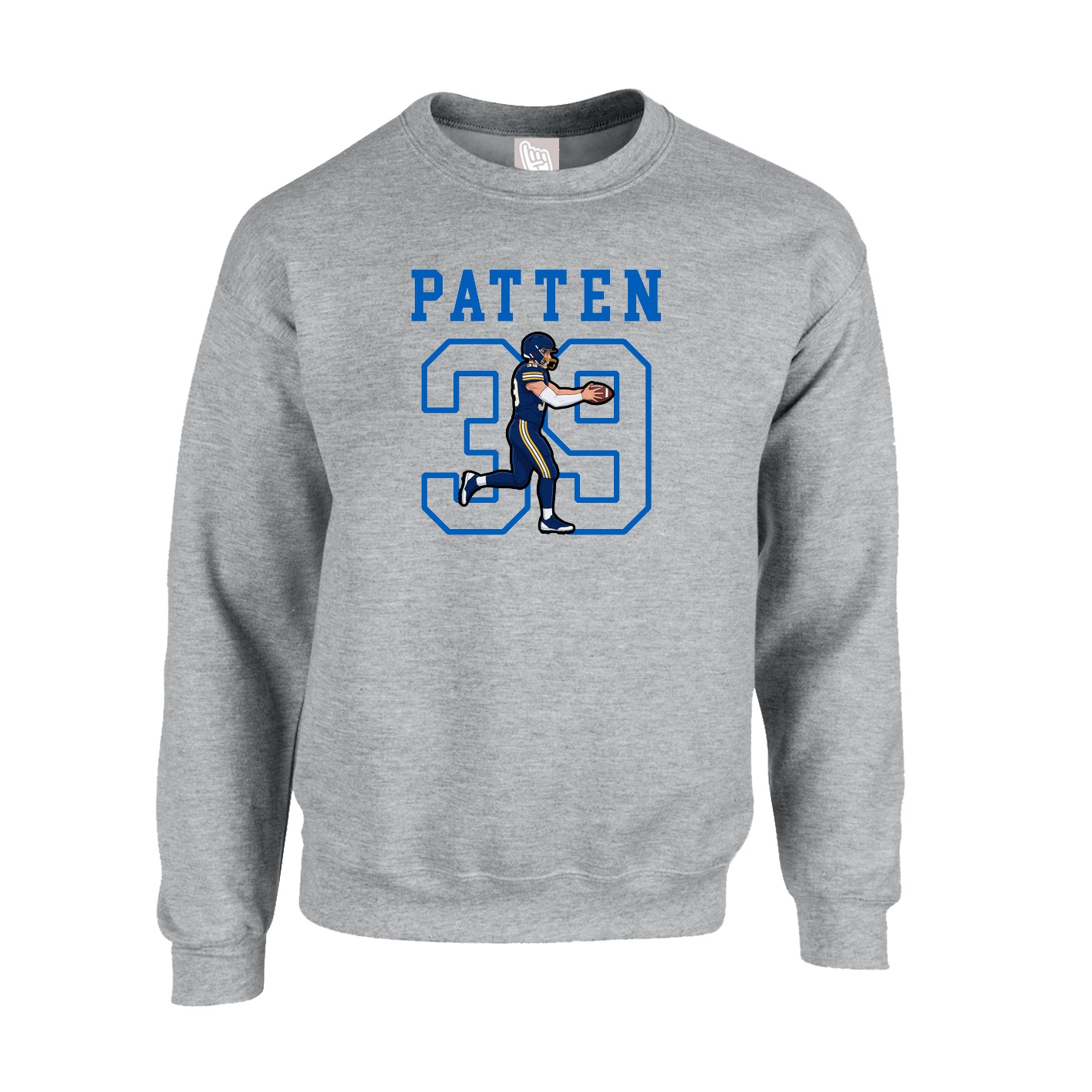 Fleece Crew — Shirsey in Grey