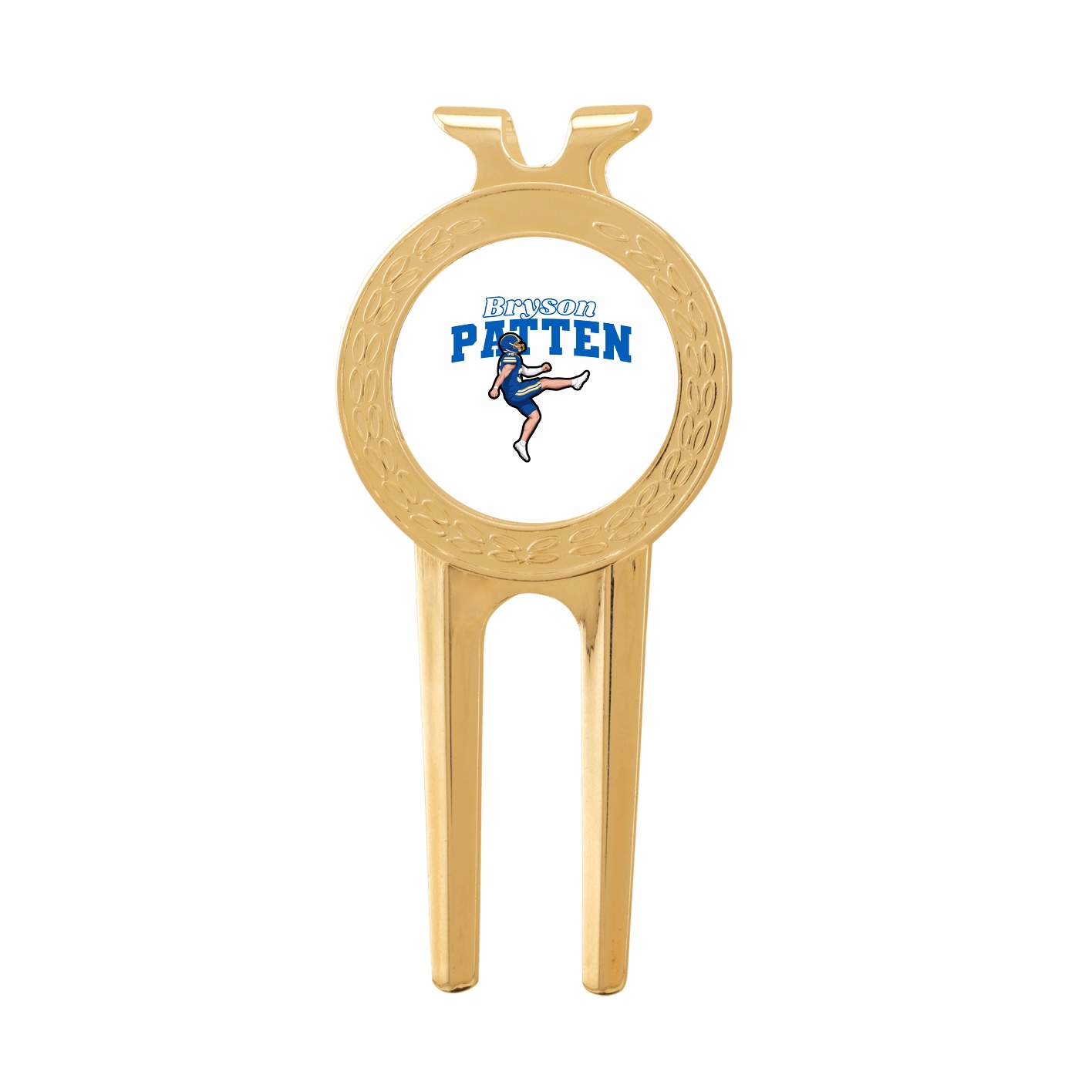 Divot Tool with Ball Marker — Name Arch in Classic