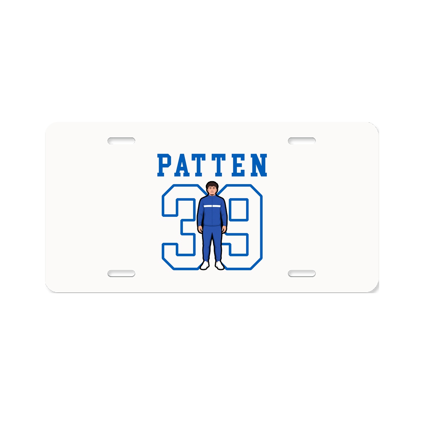 License Plate — Shirsey in Classic