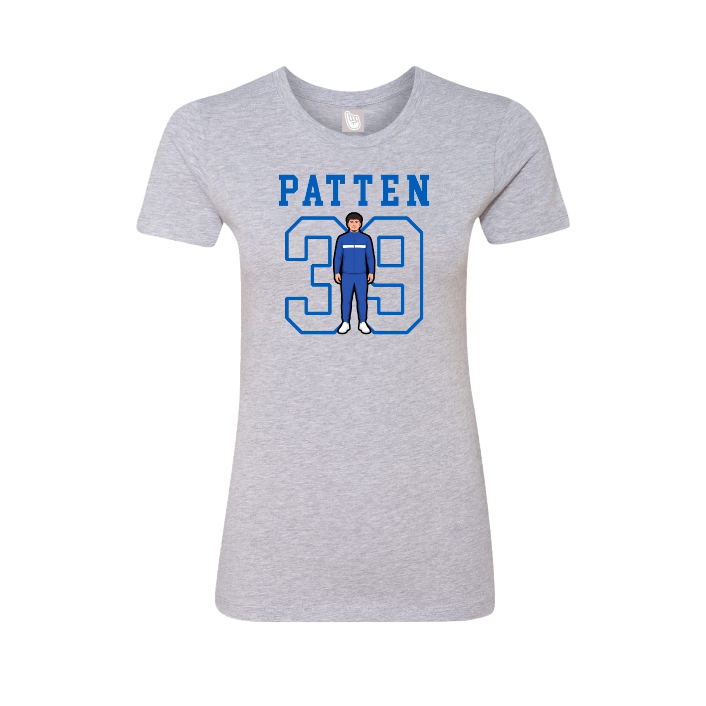 Fitted Women's Tee — Shirsey in Grey