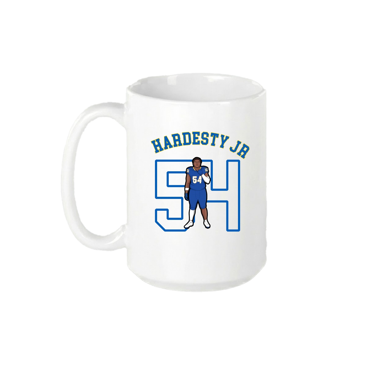 15oz Coffee Mug — Shirsey Arch in White