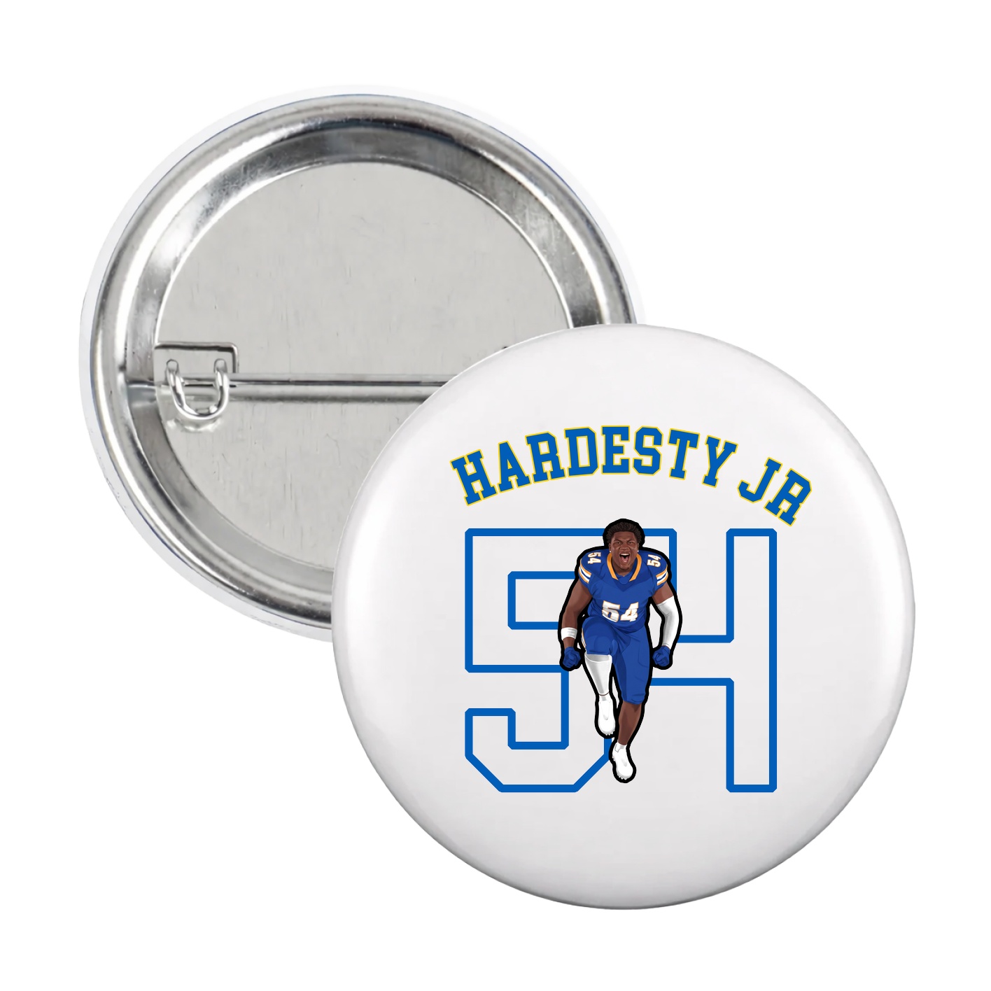 Game Day Button — Shirsey Arch in White
