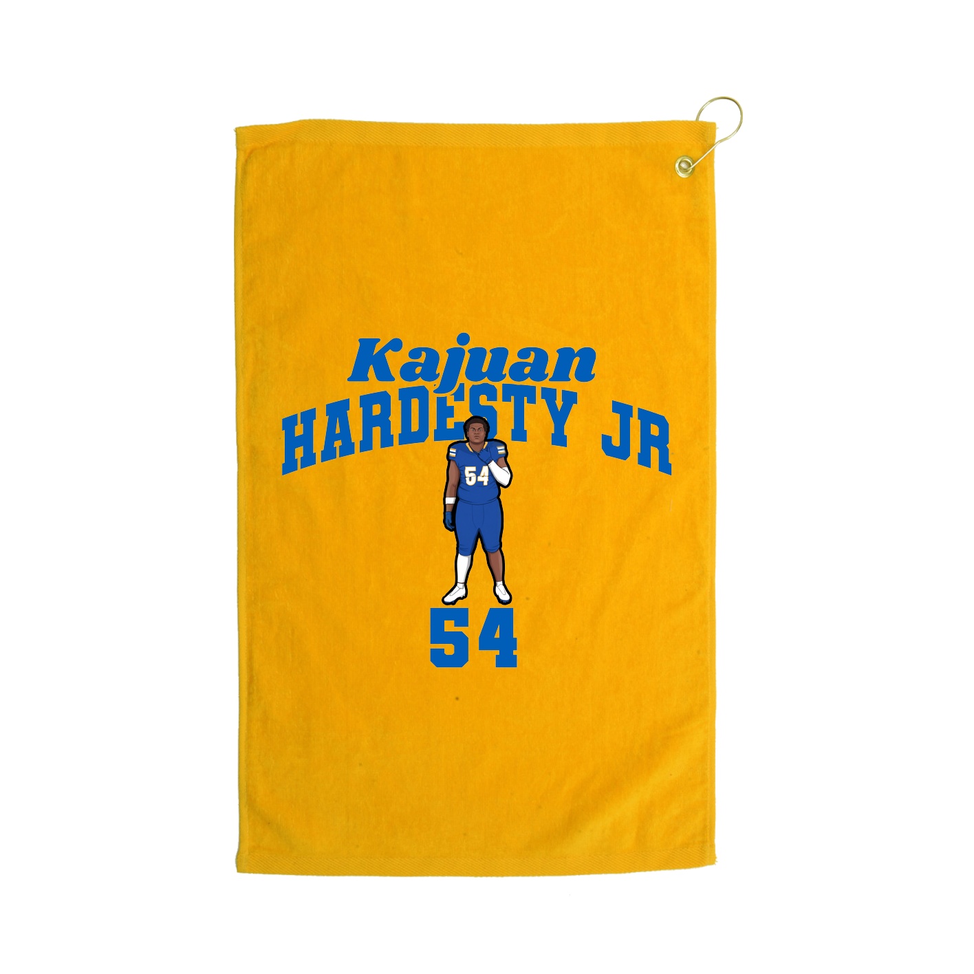 Golf Towel — Signature Arch in Gold
