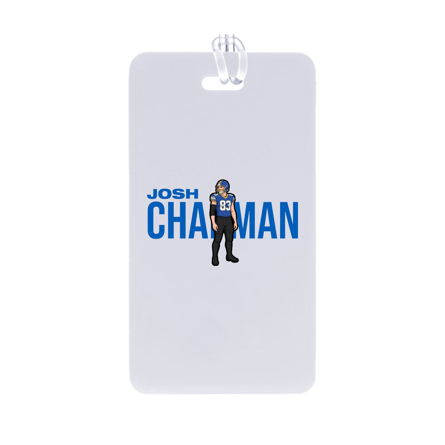 Bag Tag — Player Name in Classic