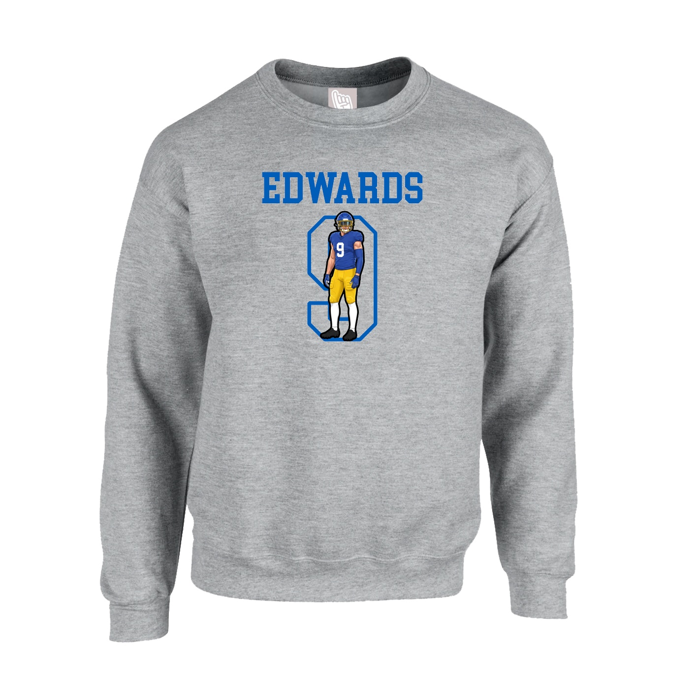 Fleece Crew — Shirsey in Grey
