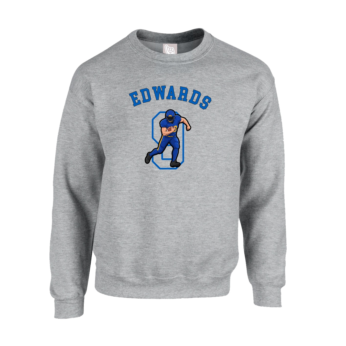 Fleece Crew — Shirsey Arch in Grey
