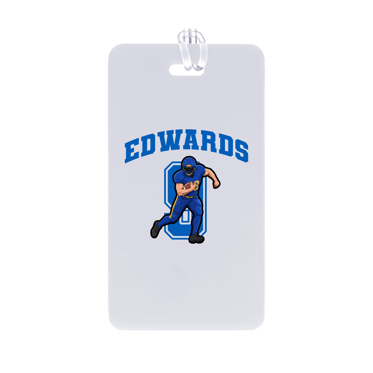 Bag Tag — Number in Classic