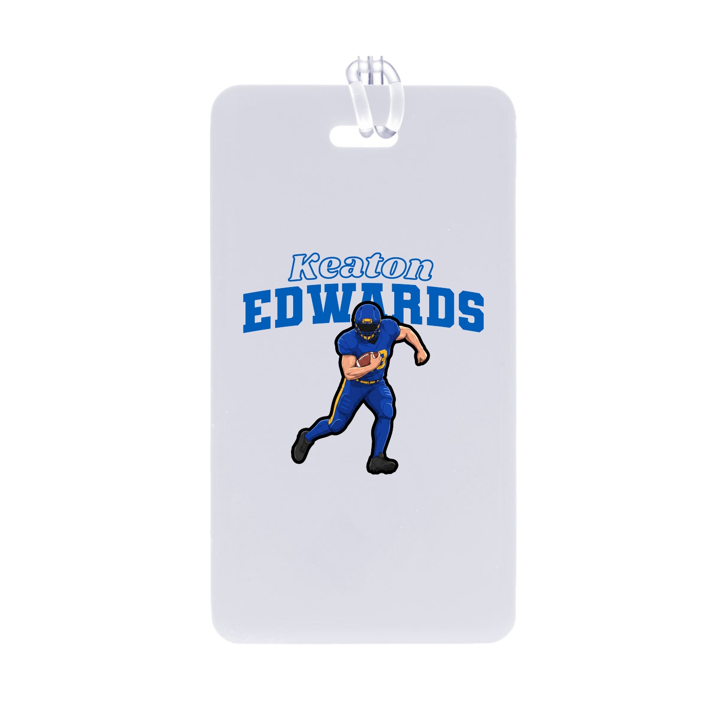 Bag Tag — Name Arch in Classic