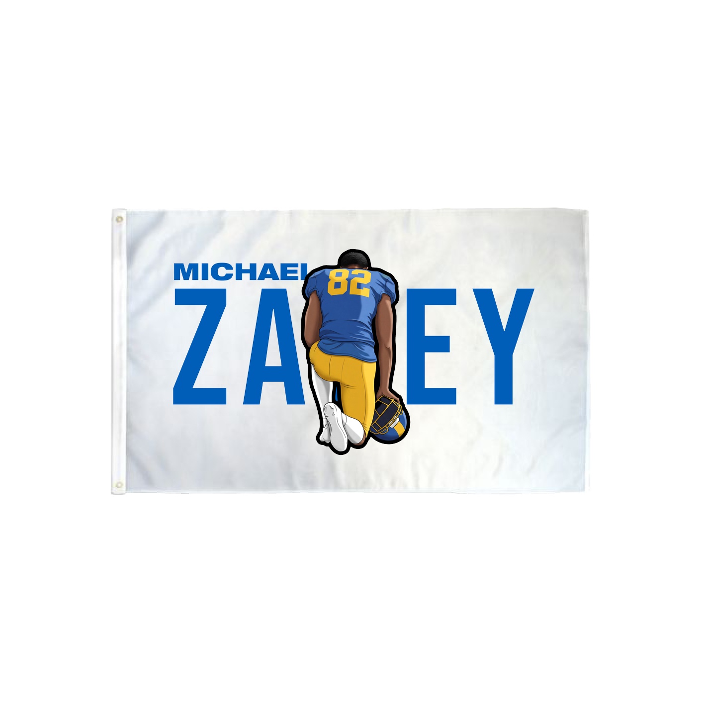 3x5 Flag — Player Name in Classic