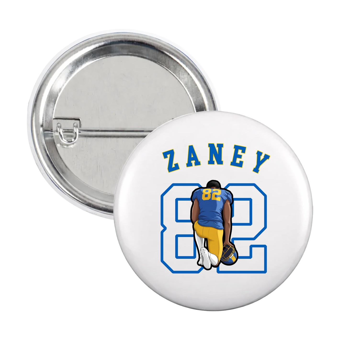Game Day Button — Shirsey Arch in White