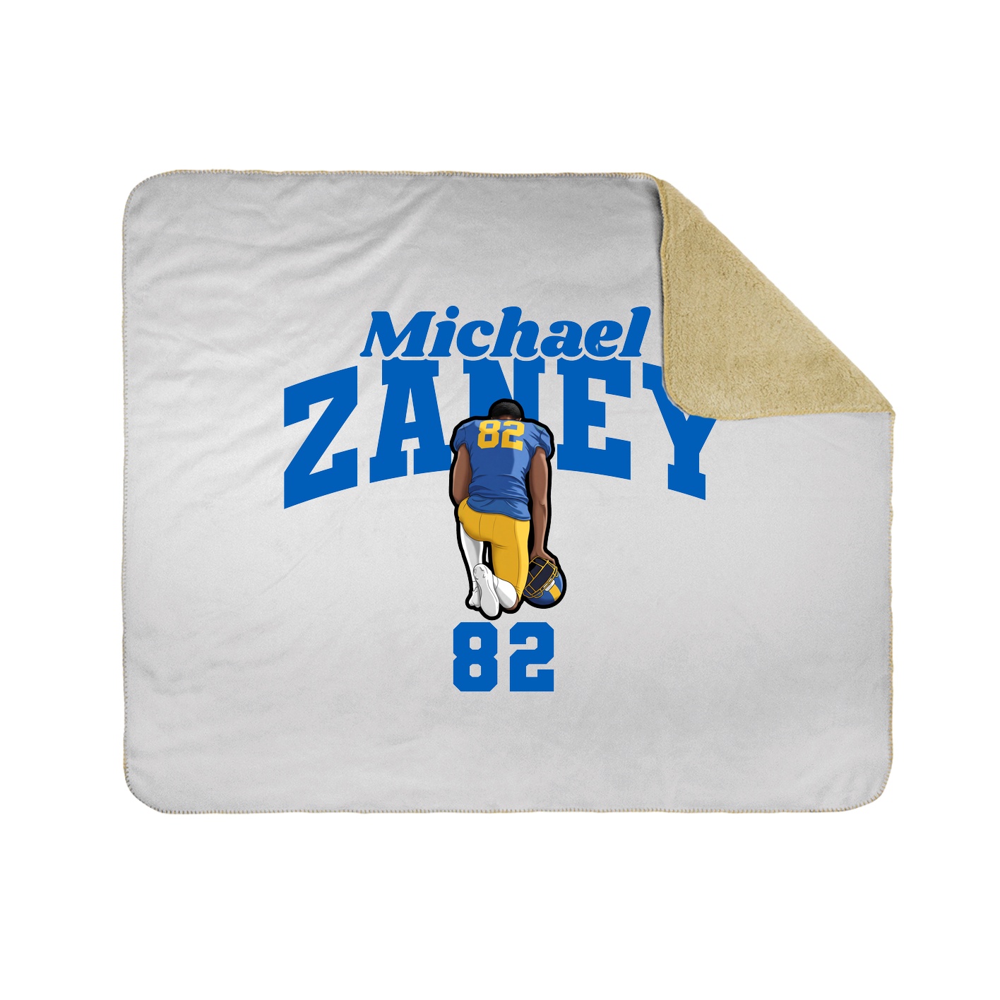 Throw Blanket — Signature Arch in White