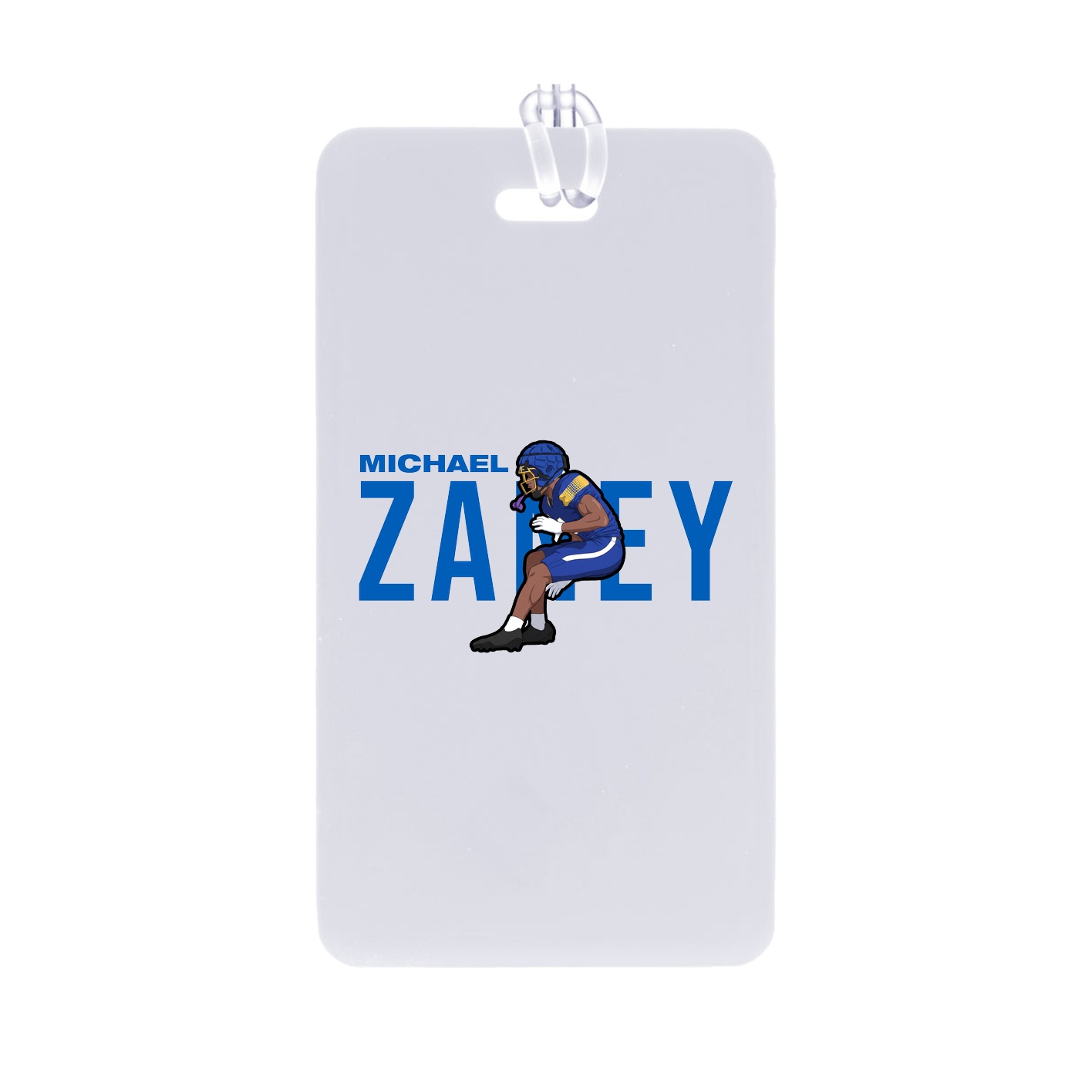Bag Tag — Player Name in Classic