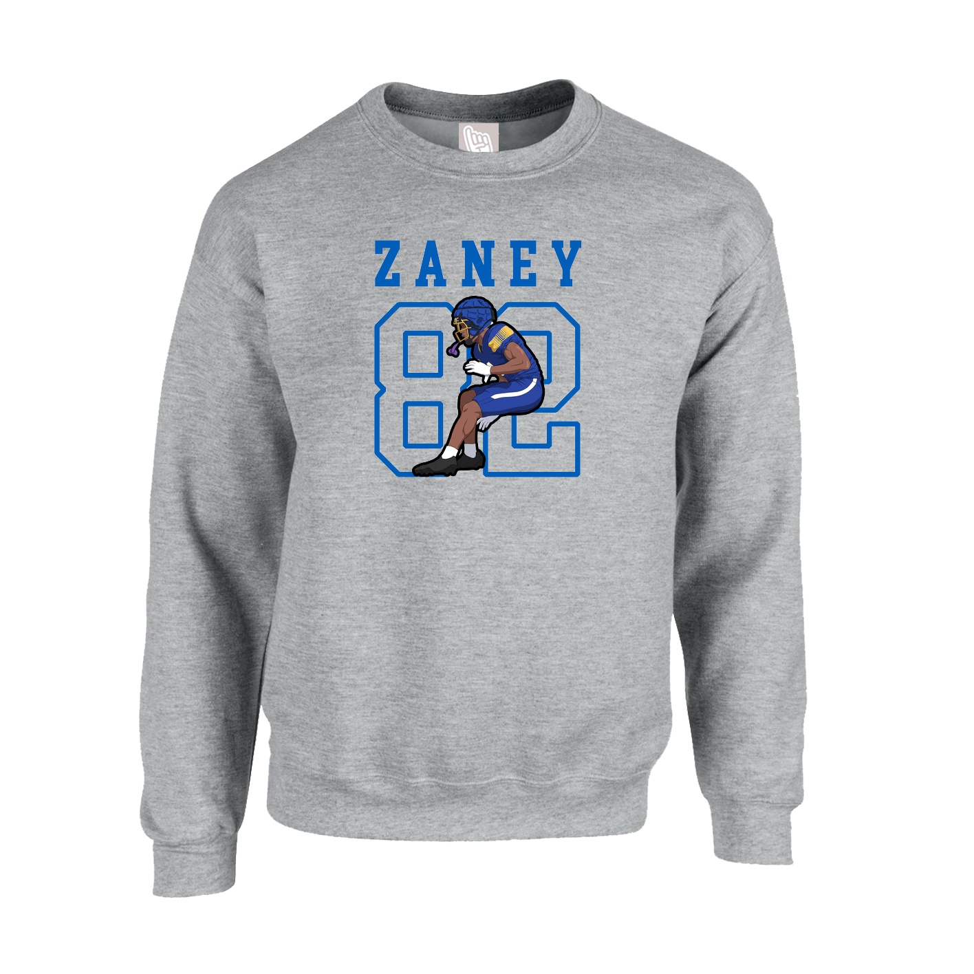 Fleece Crew — Shirsey in Grey
