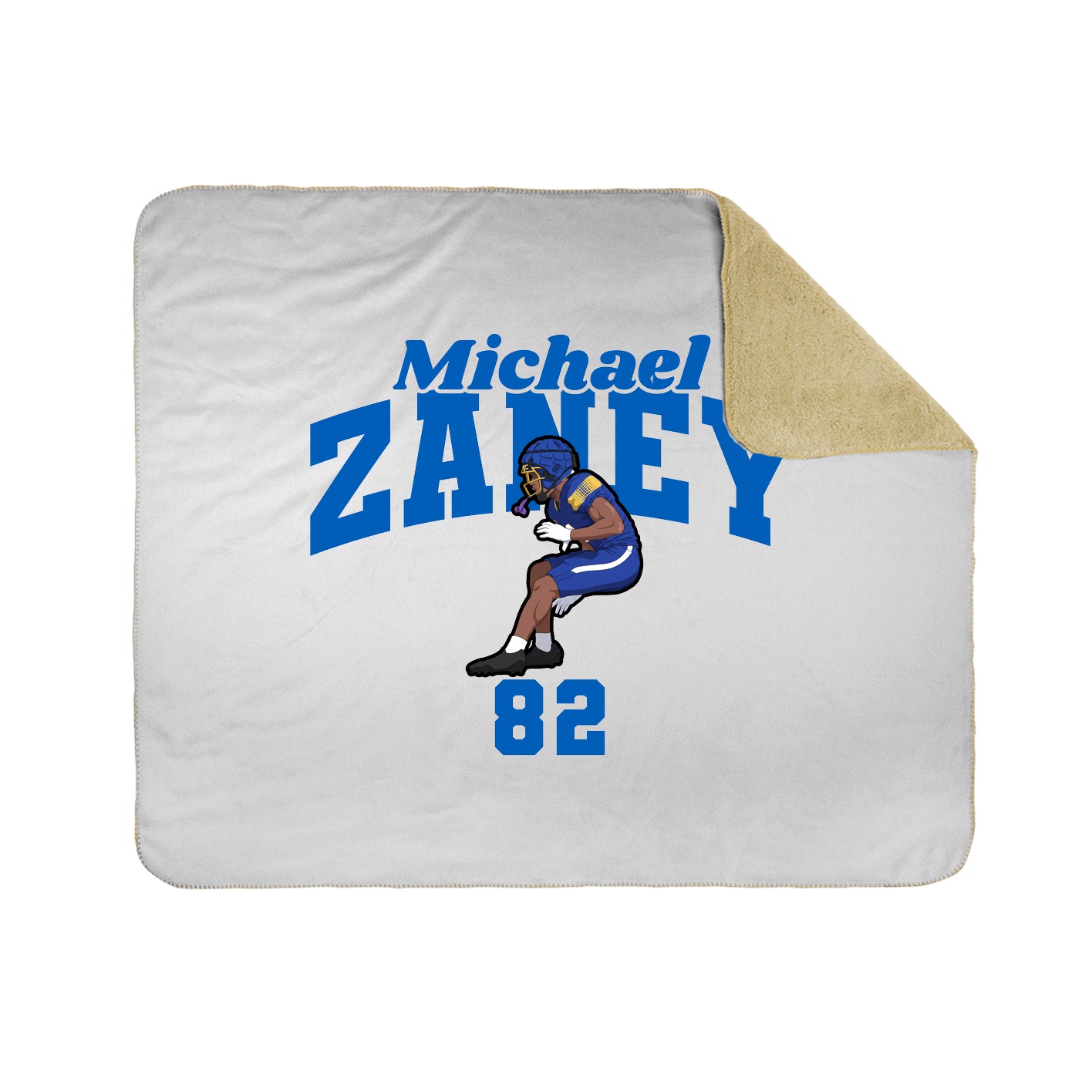 Throw Blanket — Signature Arch in White