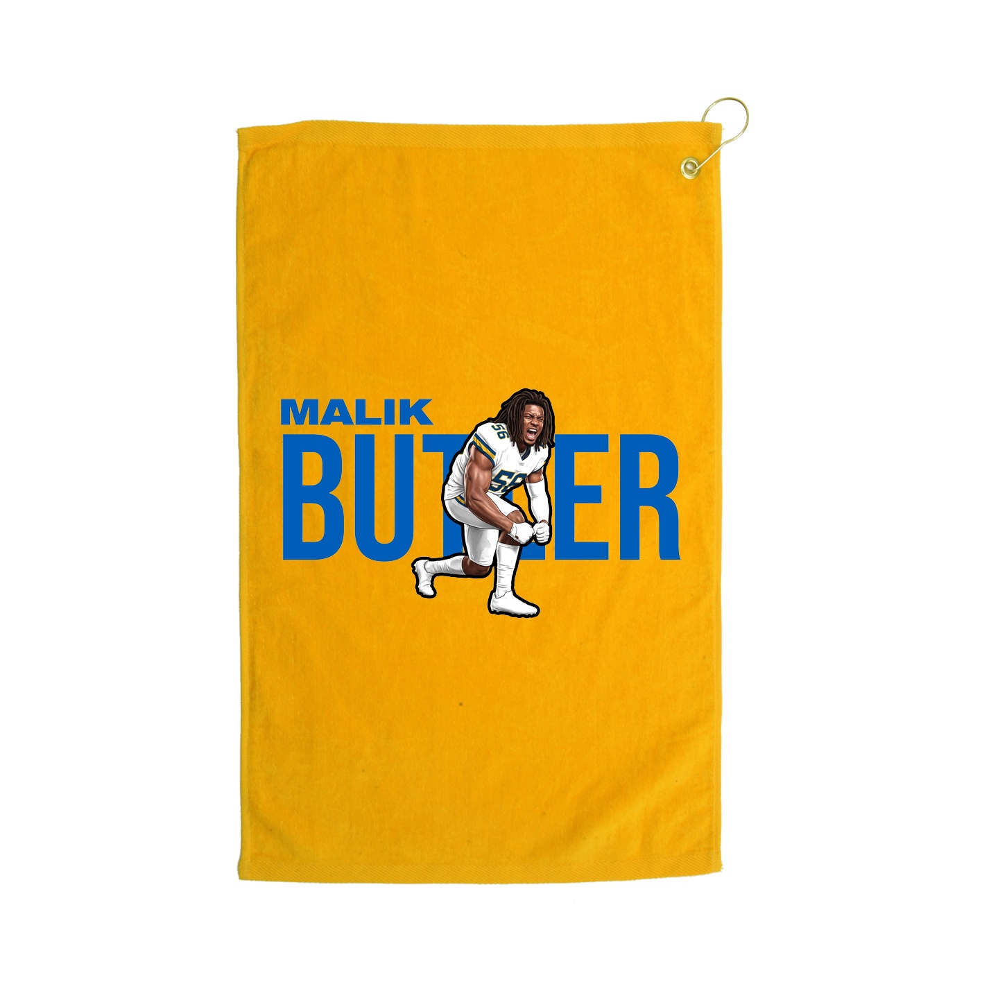 Golf Towel — Player Name in Gold