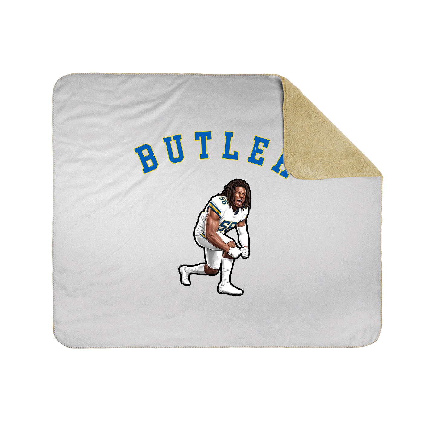 Throw Blanket — Shirsey Arch in White