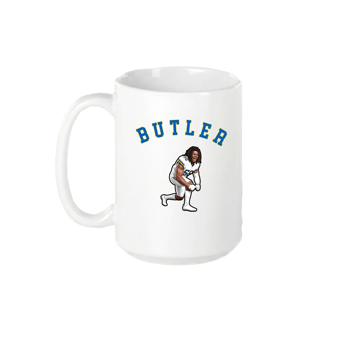 15oz Coffee Mug — Shirsey Arch in White
