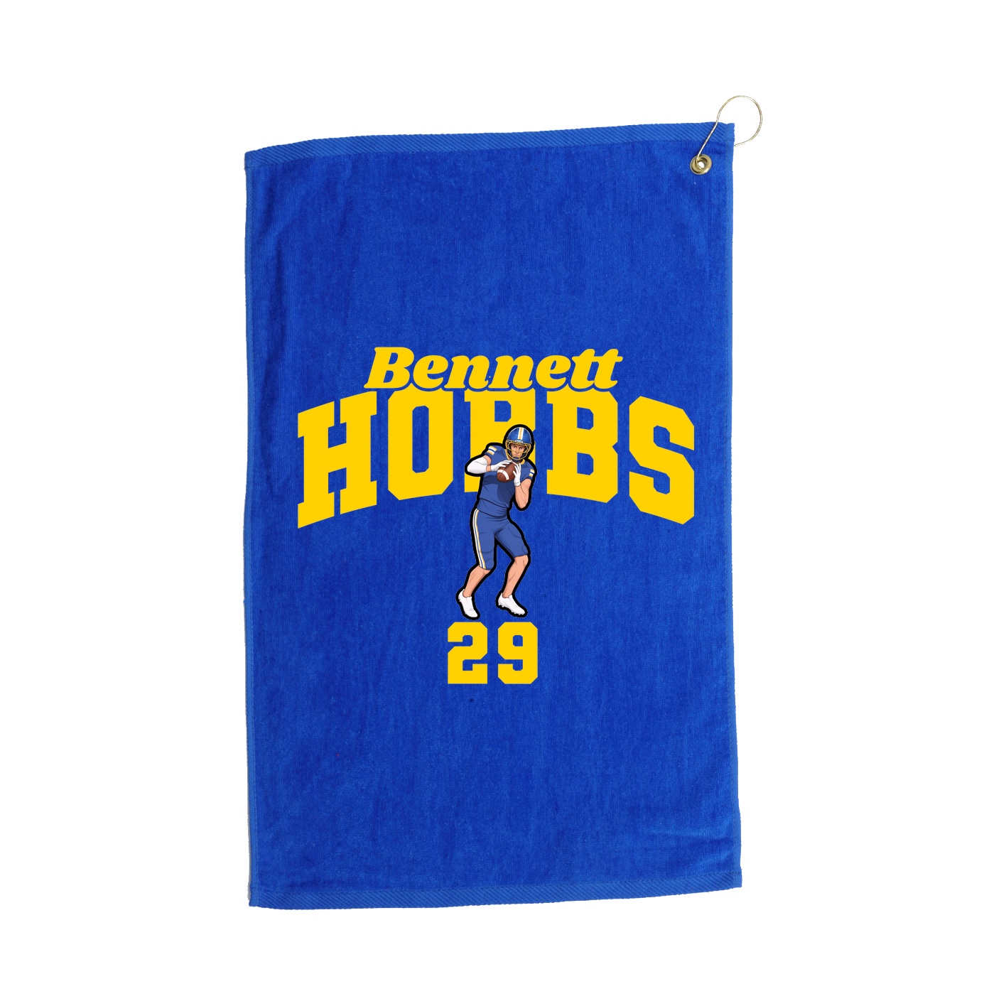Golf Towel — Signature Arch in Royal