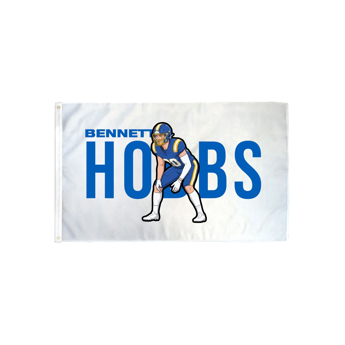 3x5 Flag — Player Name in Classic