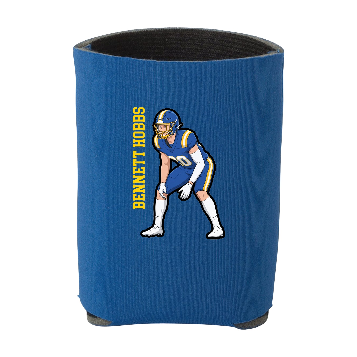 Can Holder — Name Vertical in Royal