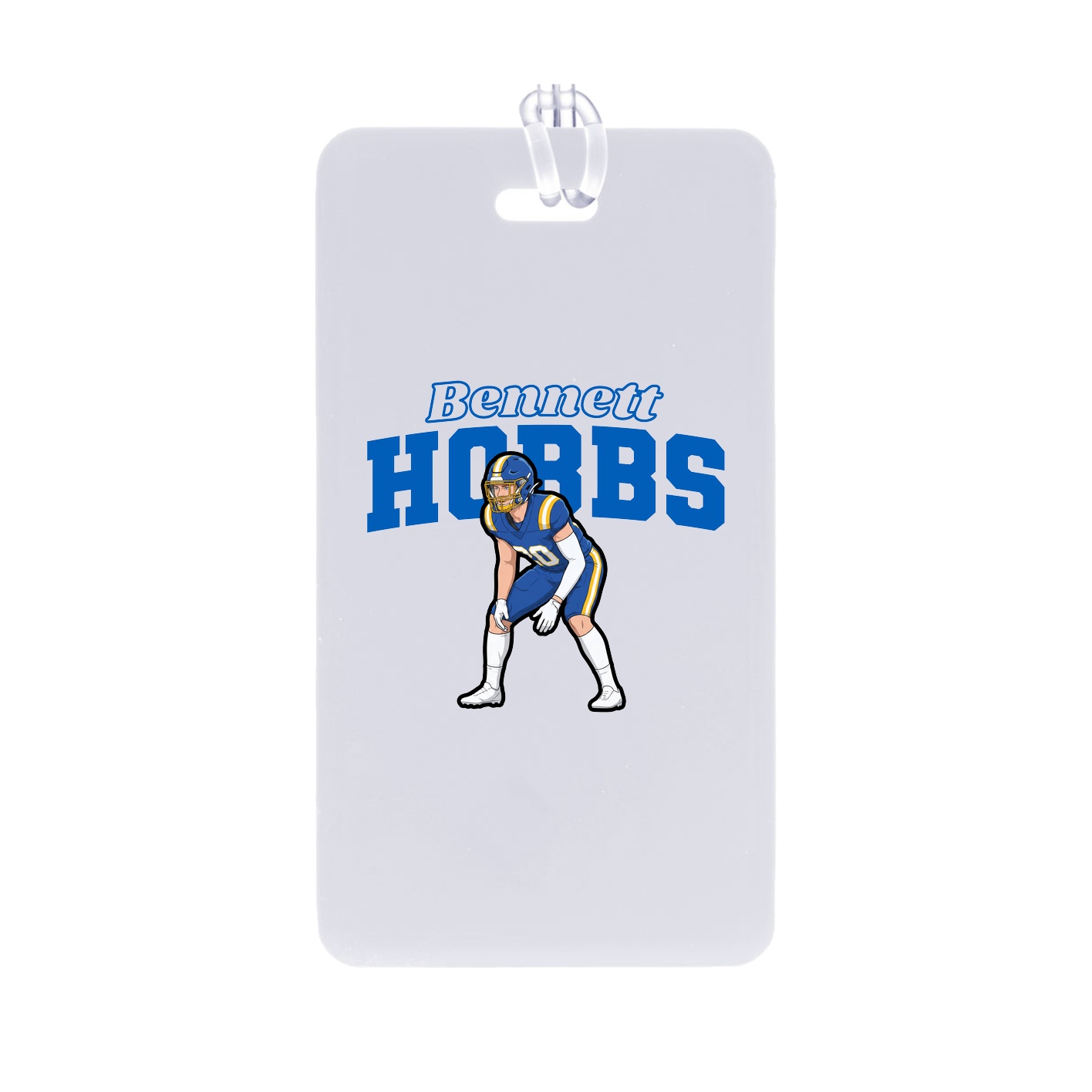 Bag Tag — Name Arch in Classic