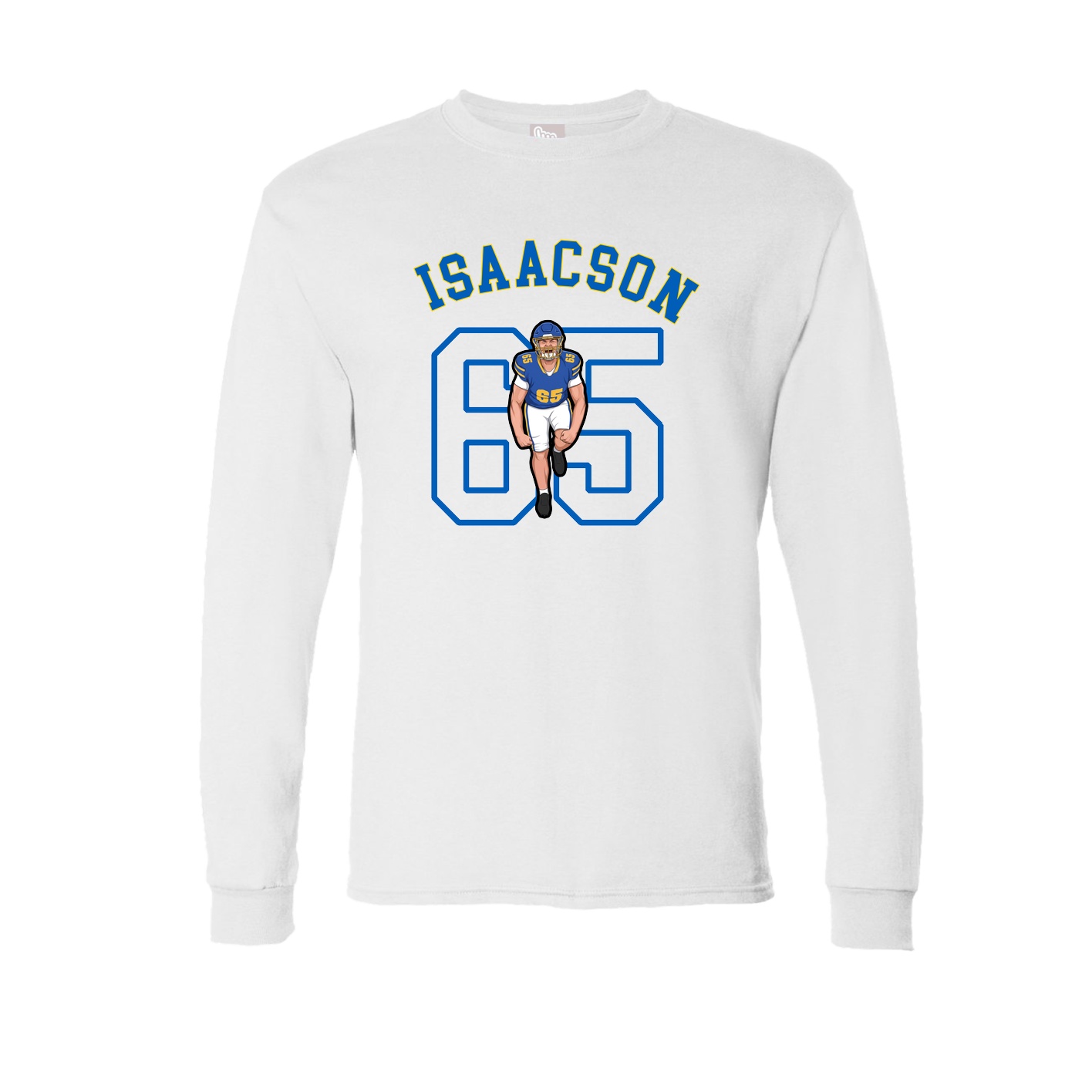 Long Sleeve Tee — Shirsey Arch in White