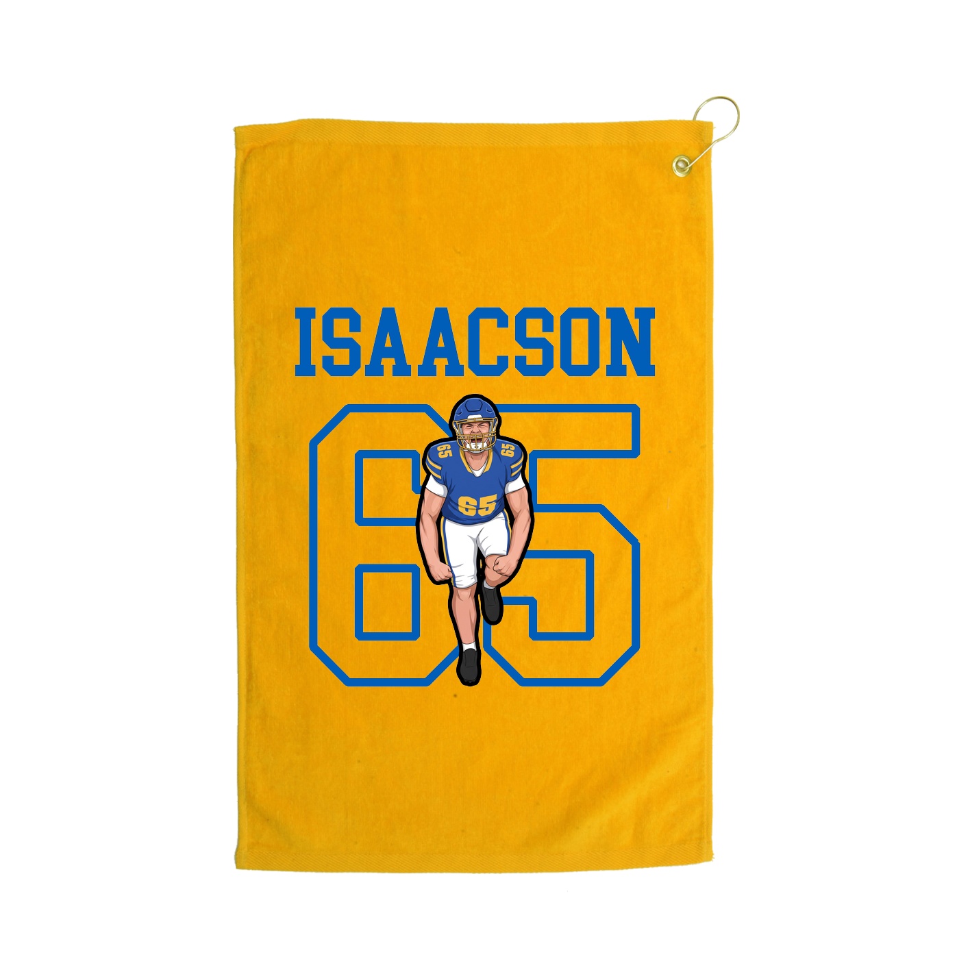 Golf Towel — Shirsey in Gold