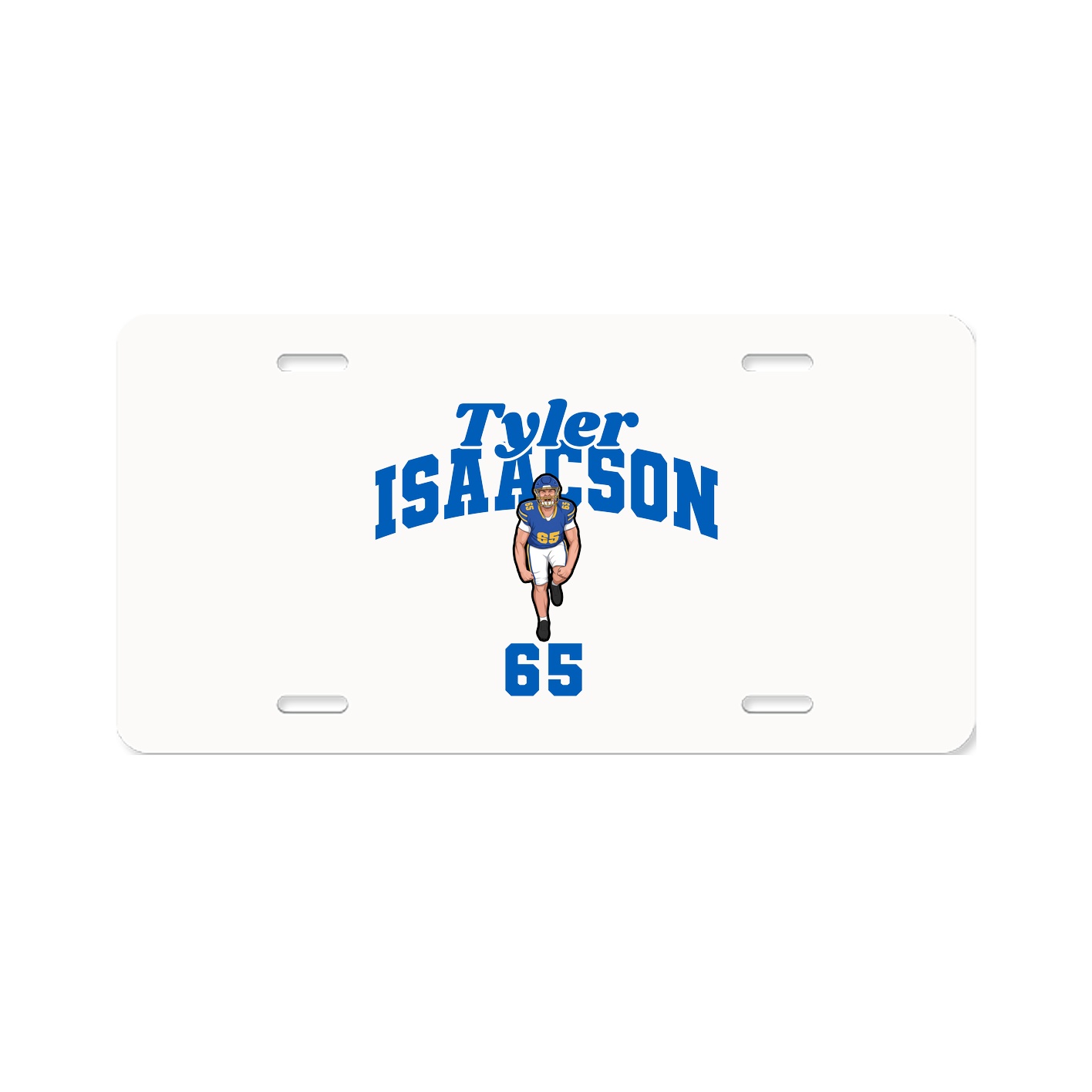 License Plate — Signature Arch in Classic