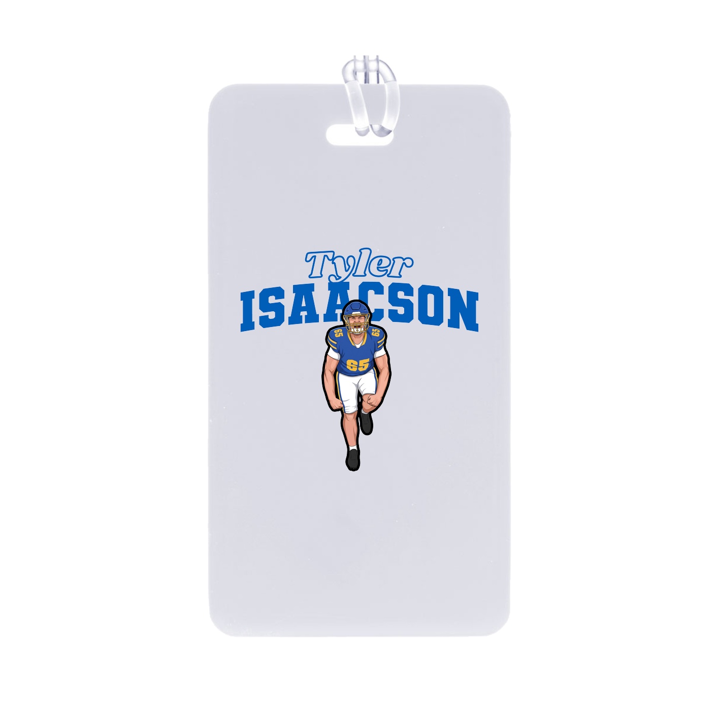 Bag Tag — Name Arch in Classic