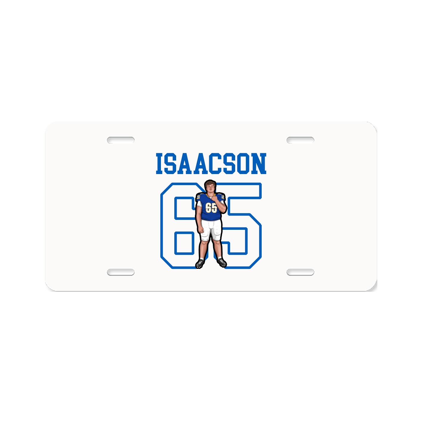 License Plate — Shirsey in Classic