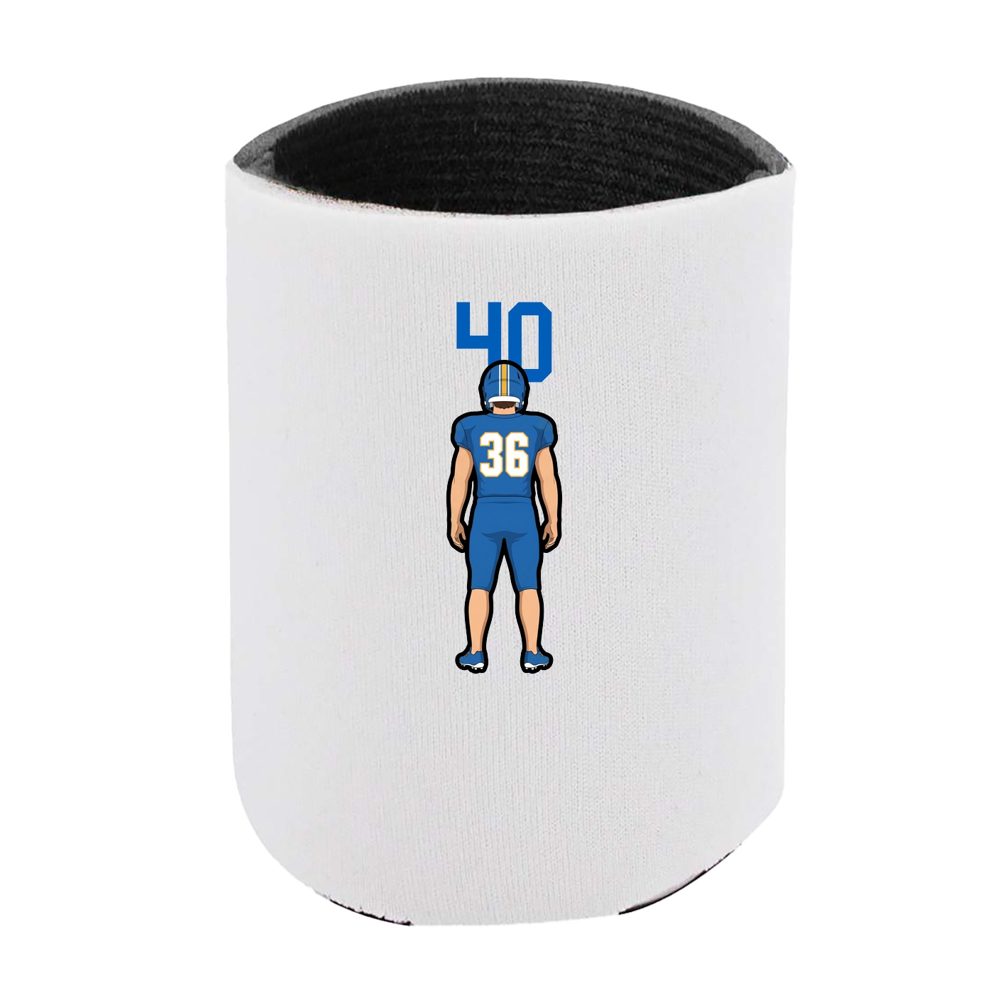 Can Holder — Number Top in White
