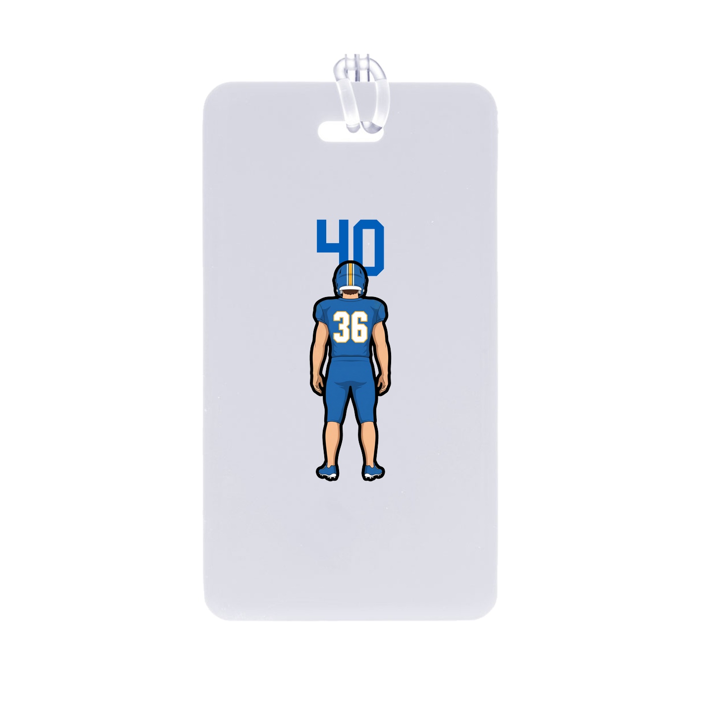 Bag Tag — Number Top in Classic