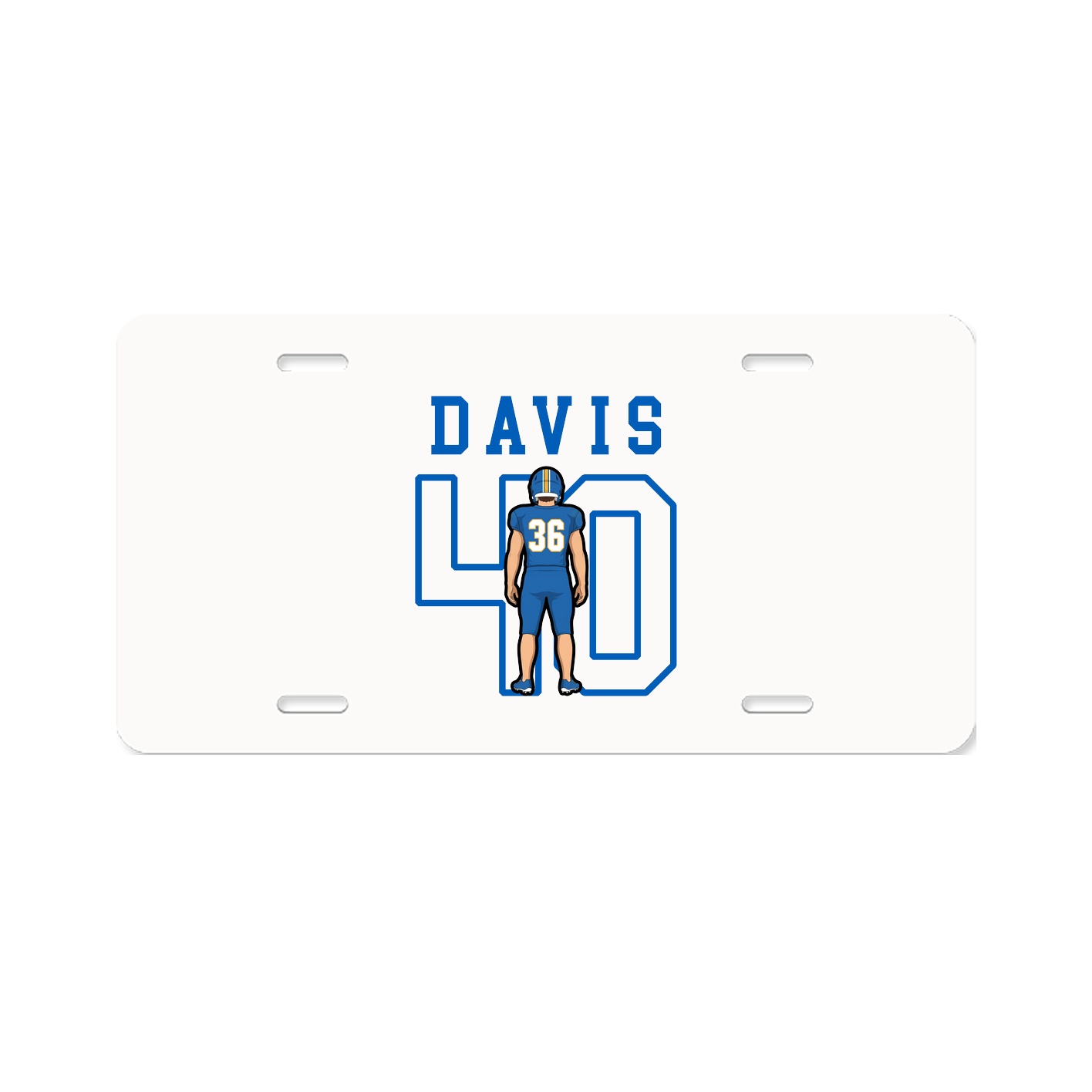 License Plate — Shirsey in Classic